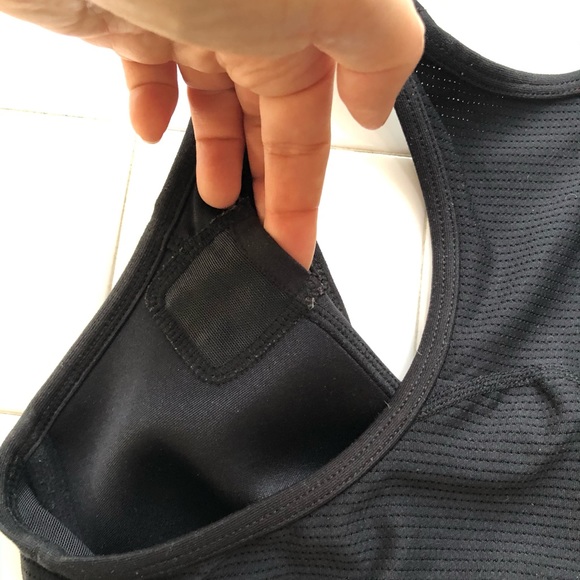 Nike Dri-FIT Swoosh Racerback Athletic Sports Bra - Picture 13 of 16